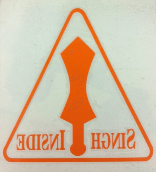 Sikh Religious Symbol Logo Stickers Singh Inside