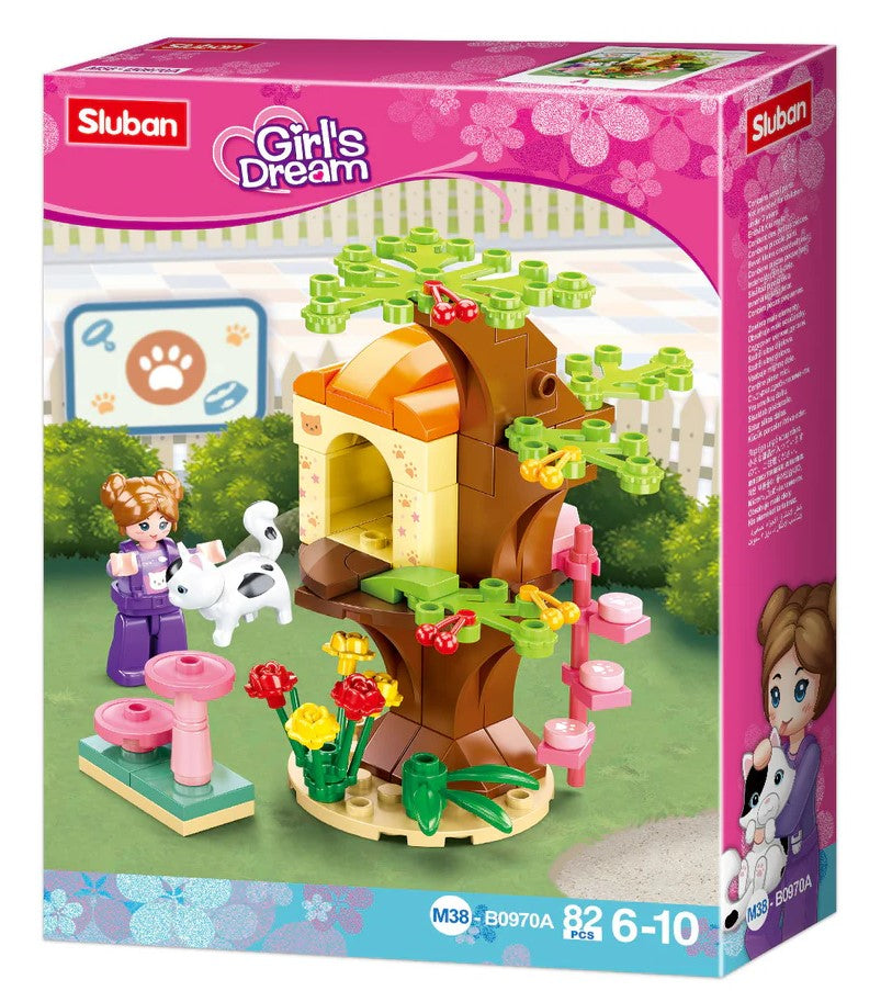 Sluban Brick Girls Dream Pet Amusement Park M38-B0970