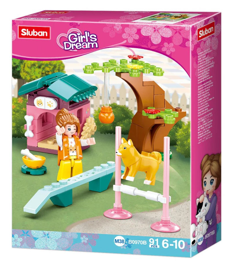 Sluban Brick Girls Dream Pet Amusement Park M38-B0970