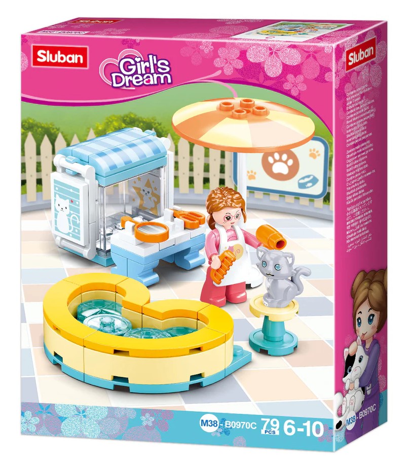 Sluban Brick Girls Dream Pet Amusement Park M38-B0970
