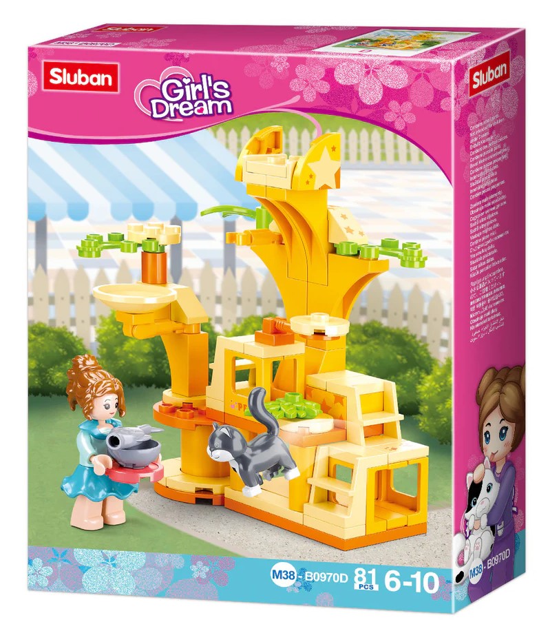 Sluban Brick Girls Dream Pet Amusement Park M38-B0970