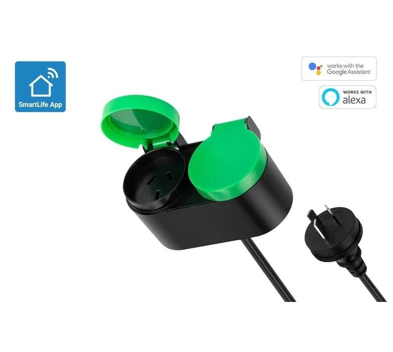 Smart Ape IP44 Outdoor Dual Smart Plug
