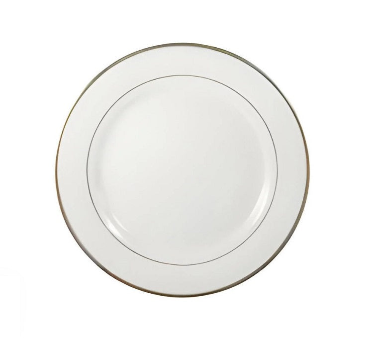 Sublimation Ceramic Plate With Gold Rim 27cm 26pk