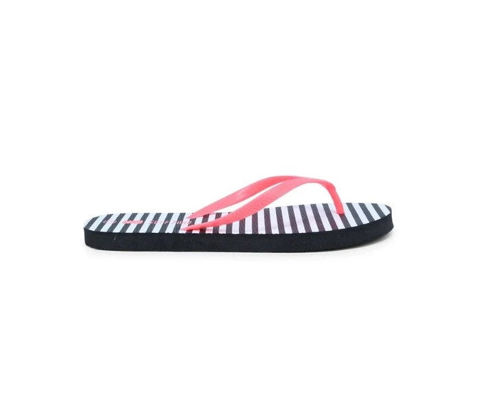 Surfzone Stripes Jandals (BLACK - WHITE) - UK6