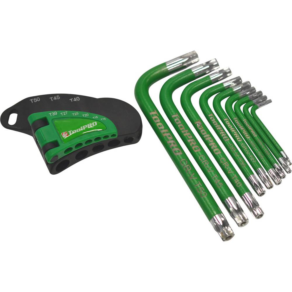 ToolPRO Short Hex Key Set - Torx, 9 Pieces