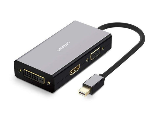 UGREEN UG-20418 Mini DP to HDMI/VGA/DVI Converter (Black)