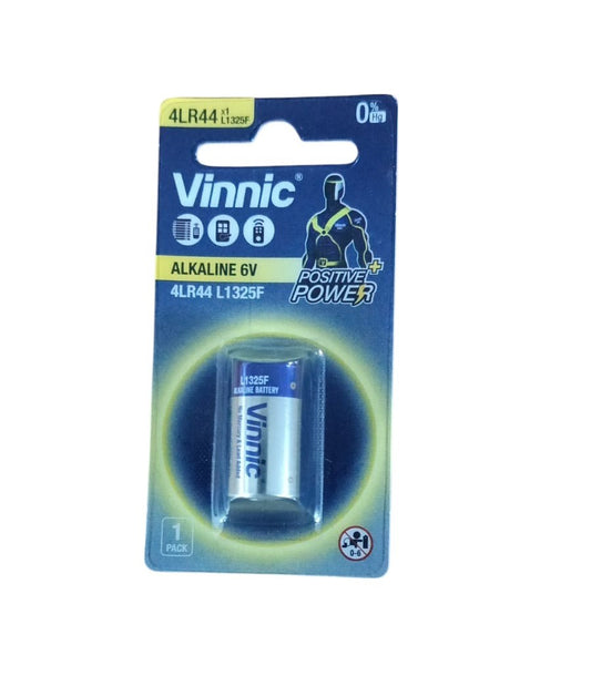 Vinnic 6 Volt 4LR44 Alkaline Battery SB2415