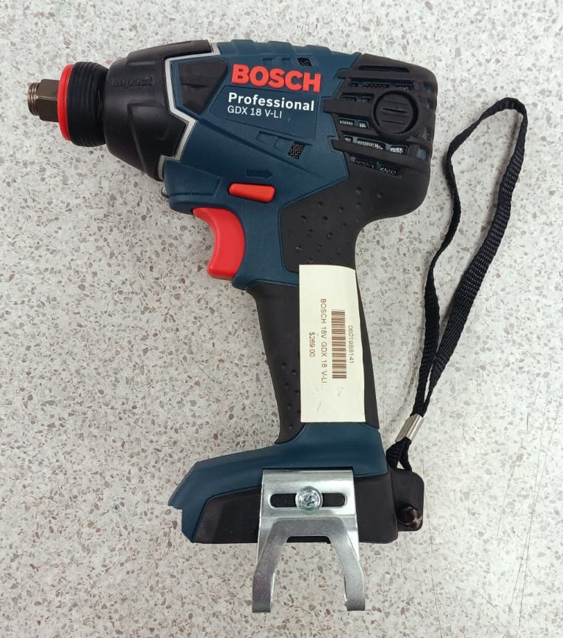 Bosch Professional 18V Li-ion Brushless Impact Wrench/Driver SkinOnly GDX 18V-LI