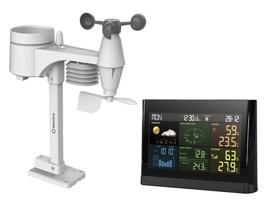 LKD Electronics Electrical and Fittings Digitech Digital Weather Station with Colour Display