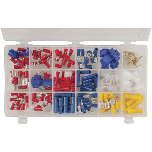 LKD Electronics Electrical and Fittings Quick Connect Crimp Connector Pack - 160 Pieces