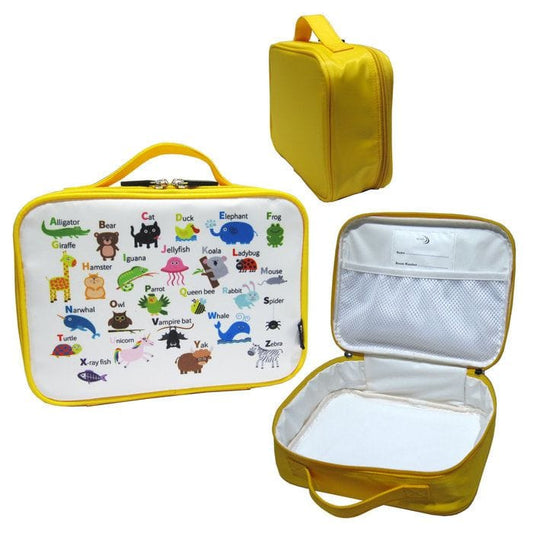 Local Kiwi Deals Baby Gears ALPHABET INSULATED BACKPACK YELLOW