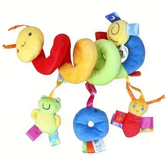 Local Kiwi Deals Baby Gears Screw Bell Rattle Around The Baby Stroller Lathe Children's Activity Plush Toys