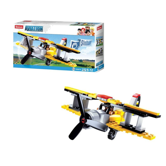 Local Kiwi Deals Baby Gears SLUBAN AVIATION BIPLANE M38-B0667B 120PCS