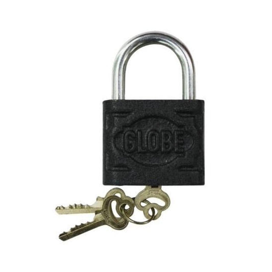 Local Kiwi Deals Building & Renovation GLOBE IRON PADLOCK WITH KEYS 75MM