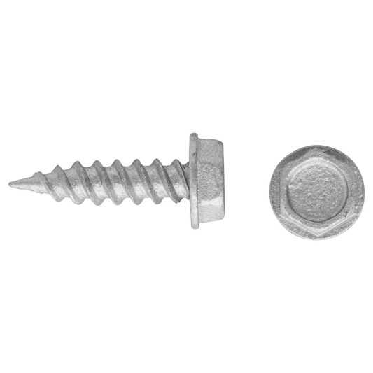 Local Kiwi Deals Building & Renovation NEEDLE POINT SELF DRILLING INTO TIMBER HEX HEAD SCREWS 1000PCS