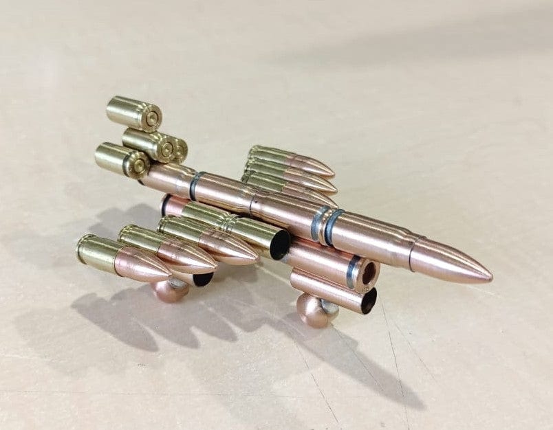 Shell Model Airplanes Bullet Shell Casings Shaped Rare Model Air Force Jet Airplane (SMALL ...