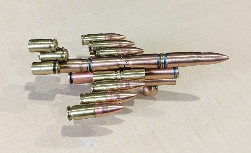 Jet Bullet Shell Bullet Shell Casings Shaped Rare Model Air Force Jet Airplane (SMALL ...