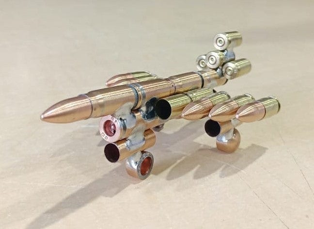 Shell Model Airplanes Bullet Shell Casings Shaped Rare Model Air Force Jet Airplane (SMALL ...