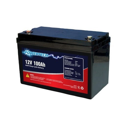 Local Kiwi Deals Electronics 12V 100Ah AGM Deep Cycle Battery
