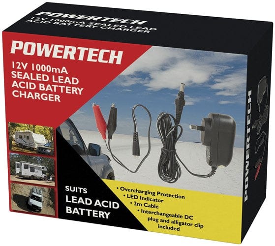 Local Kiwi Deals Electronics 12V 1A SLA Battery Charger