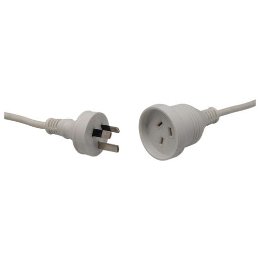 Local Kiwi Deals Electronics 2M Mains Extension Cable White