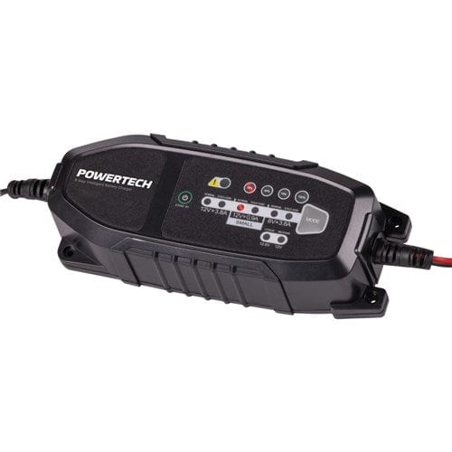 Local Kiwi Deals Electronics 6/12VDC 3.8A 8-Step Intelligent Lead Acid and Lithium Battery Charger