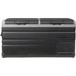 Local Kiwi Deals Electronics 95L Brass Monkey Portable Low Profile Dual Zone Fridge/Freezer with Battery Compartment