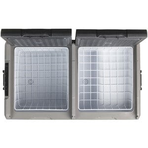 Local Kiwi Deals Electronics 95L Brass Monkey Portable Low Profile Dual Zone Fridge/Freezer with Battery Compartment