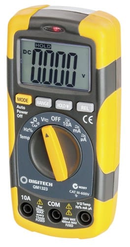 Local Kiwi Deals Electronics Cat III Multimeter with Temperature
