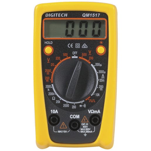 Local Kiwi Deals Electronics Economy CatIII Multimeter with Data Hold
