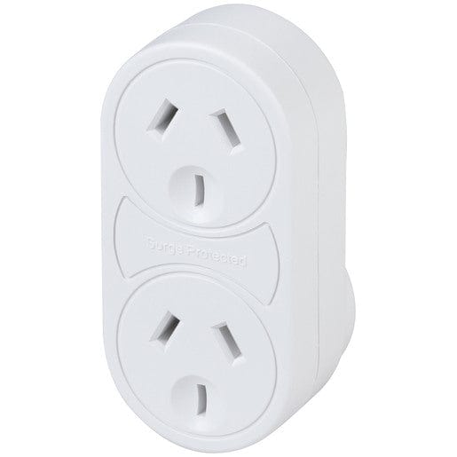 Local Kiwi Deals Electronics Mains Surge Protector Double Outlet