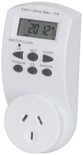 Local Kiwi Deals Electronics Mains Timer with LCD Display