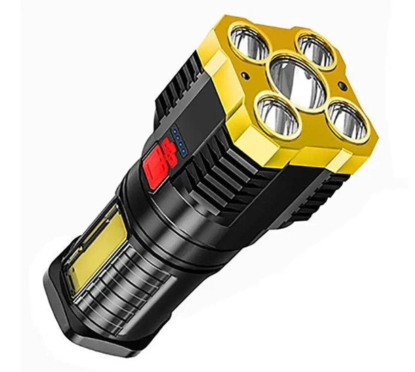 Local Kiwi Deals Electronics USB Charge Flashlight (Hy-912) High power OSL + COB Work Light 4 Modes