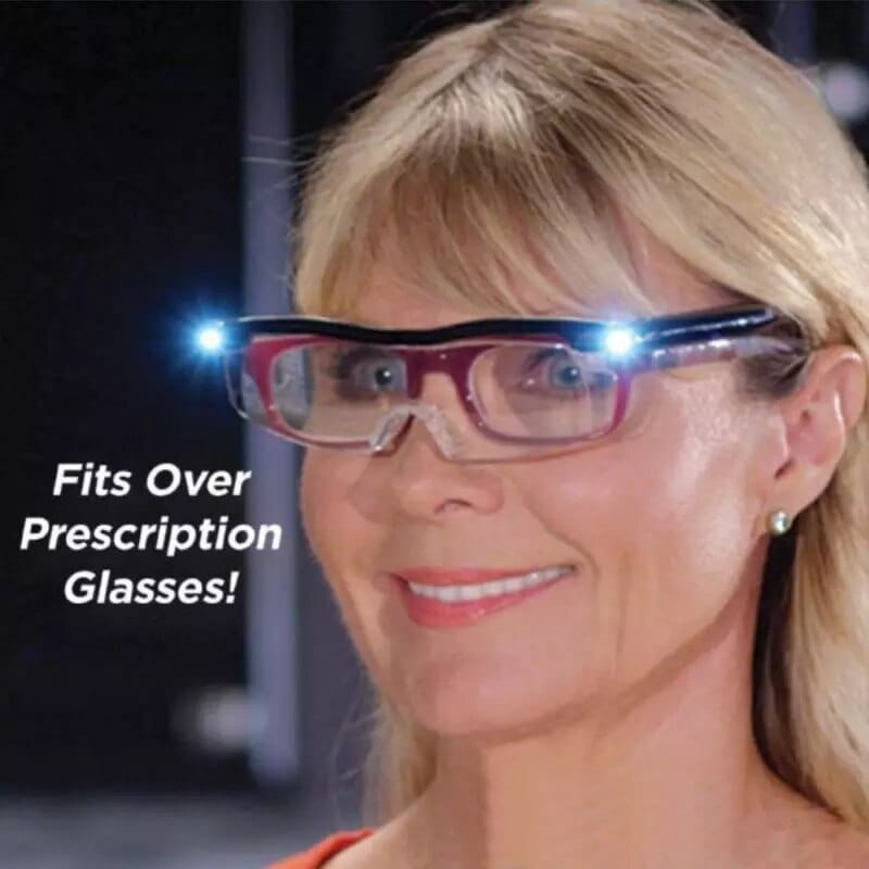 Local Kiwi Deals Health & Beauty Mighty Sight Led Magnifying Eyewear Night Vision Glasses