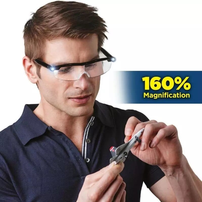 Local Kiwi Deals Health & Beauty Mighty Sight Led Magnifying Eyewear Night Vision Glasses