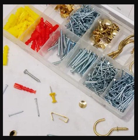 600pc Home Hardware Assortment – The Budget Warehouse