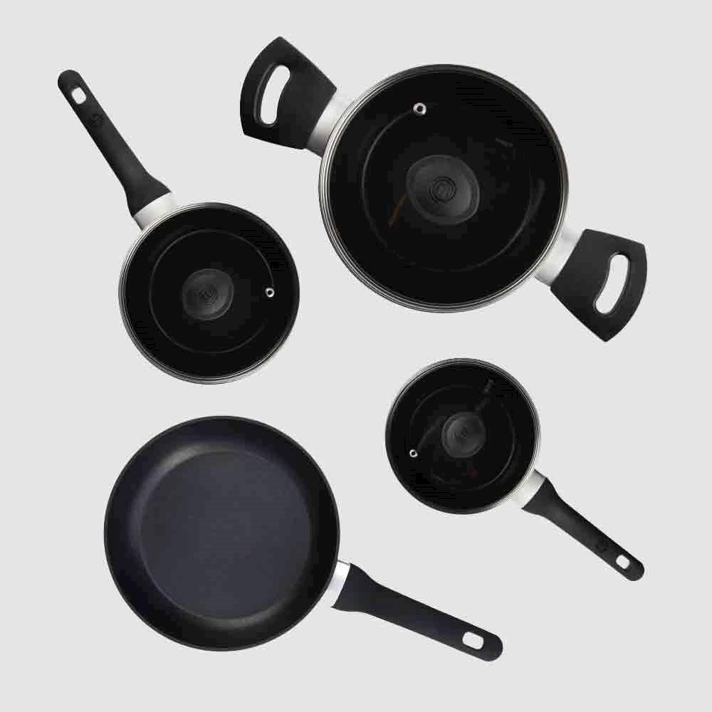 Local Kiwi Deals Kitchen & Dining MasterChef Starterset Cookware Set 4 Piece