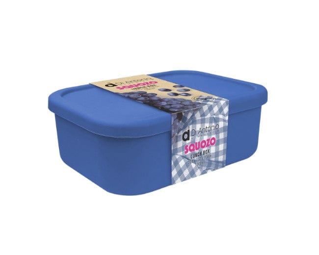 Local Kiwi Deals KITCHEN ORGANISERS Di Antonio Squozo Rectangle Lunch Box Blue 1300ml