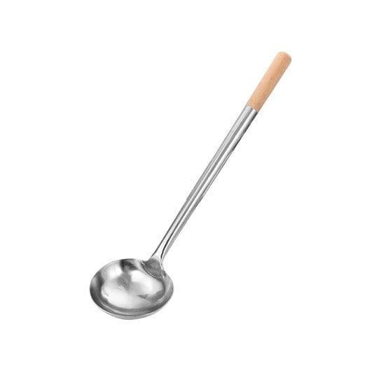Local Kiwi Deals KITCHEN ORGANISERS NO: 4 Stainless Steel Wok Scoop Ladle