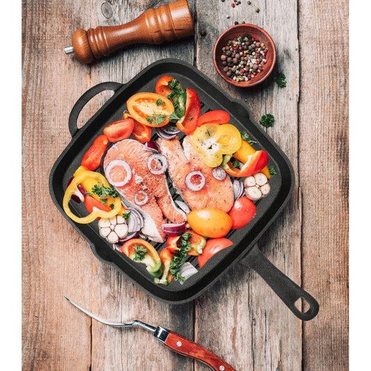 Local Kiwi Deals Local Kiwi Deals Default Liberty Pre-Seasoned Cast Iron Grill Pan