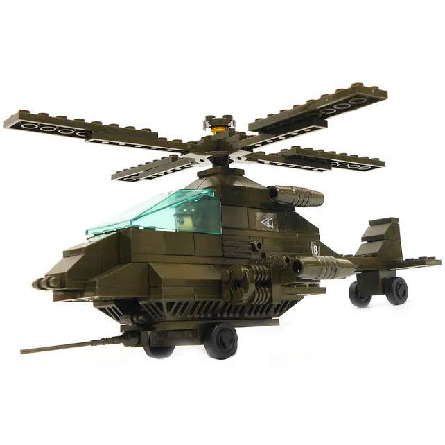 Local Kiwi Deals SLUBAN ARMY WWII HELICOPTER M38 B6200 158 PIECES