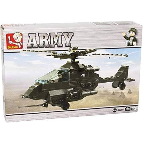 Local Kiwi Deals SLUBAN ARMY WWII HELICOPTER M38 B6200 158 PIECES